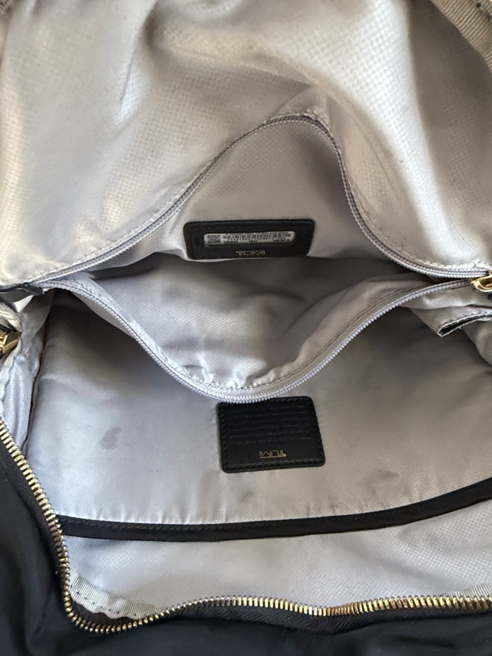 Tumi Black Nylon Backpack - Picture 9 of 12
